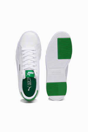 Serve Pro Lite Women's Sneakers, Puma White-Puma White-Amazon Green-Puma Silver, extralarge