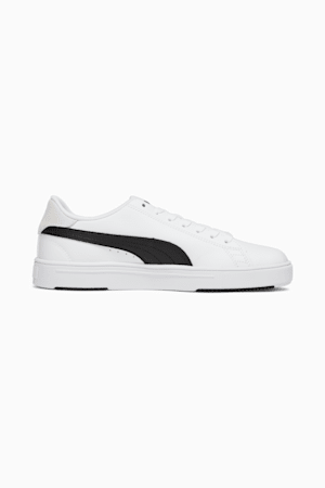 Serve Pro Lite Women's Sneakers, Puma White-Puma Black-Puma Team Gold, extralarge