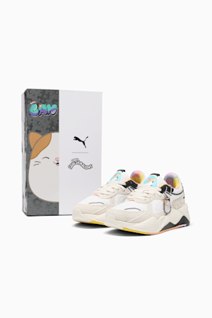 PUMA x SQUISHMALLOWS RS-X Cam Big Kids' Sneakers, Warm White-Alpine Snow-Lemon Meringue, extralarge