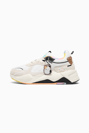 PUMA x SQUISHMALLOWS RS-X Cam Big Kids' Sneakers, Warm White-Alpine Snow-Lemon Meringue, extralarge