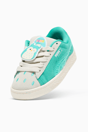 PUMA x SQUISHMALLOWS Suede XL Winston Kids' Sneakers, Warm White-Alpine Snow-Elektro Pool, extralarge-GBR