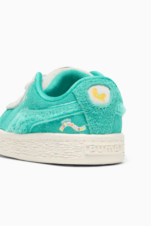 PUMA x SQUISHMALLOWS Suede XL Winston Toddlers' Sneakers, Warm White-Alpine Snow-Elektro Pool, extralarge-GBR