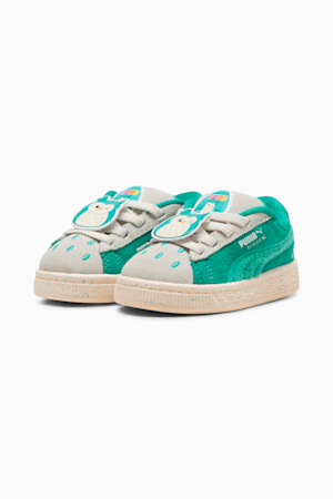 PUMA x SQUISHMALLOWS Suede XL Winston Toddlers' Sneakers, Warm White-Alpine Snow-Elektro Pool, extralarge-GBR