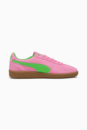 Pink and best sale blue puma shoes