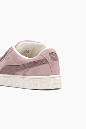 Suede XL Women's Sneakers, Future Pink-Warm White, extralarge