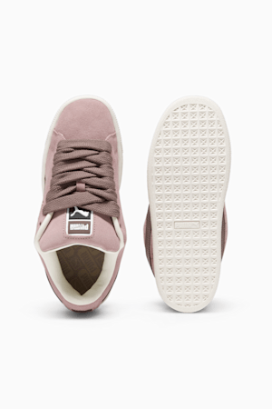 Suede XL Women's Sneakers, Future Pink-Warm White, extralarge