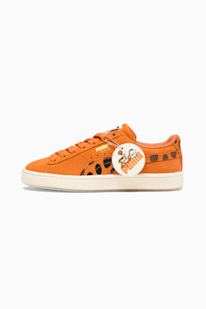 PUMA x CHEETOS® Suede Big Kids' Sneakers, Rickie Orange-For All Time Red-Warm White, extralarge