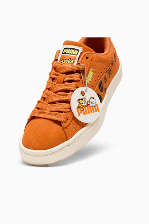 PUMA x CHEETOS® Suede Big Kids' Sneakers, Rickie Orange-For All Time Red-Warm White, extralarge