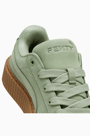 FENTY x PUMA Creeper Phatty Earth Tone Sneakers Youth, Green Fog-PUMA Gold-Gum, extralarge-GBR