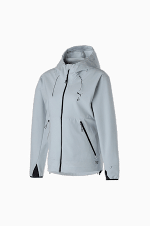 SEASONS rainCELL Women's Running Jacket, Platinum Gray, extralarge