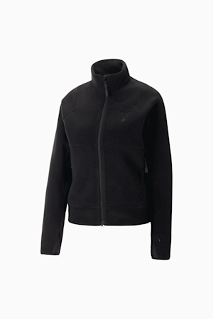 SEASONS Full-Zip Women's Running Fleece, Puma Black, extralarge