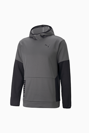 Train All Day Men's Hoodie, CASTLEROCK-Puma Black, extralarge