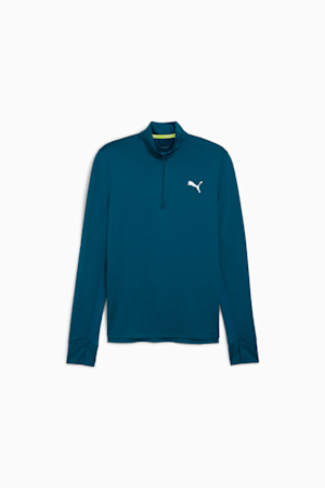 Run Favourite Quarter-Zip Running Top Men, Ocean Tropic, extralarge-GBR