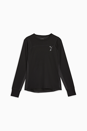 SEASONS rainCELL Long Sleeve Trail Running Top Women, PUMA Black-PUMA Black, extralarge-GBR