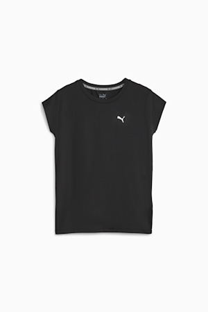 Cloudspun Trend Women's Training Tee, PUMA Black, extralarge