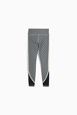 Logo Love Women's High-Waisted Full-Length Training Tights, Alpine Snow, extralarge