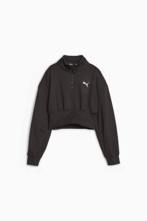 Puma half zip sales sweatshirt