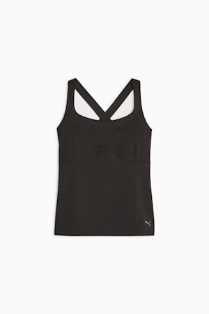 NKOOGH Tank Top for Women Trendy Black Beaver Top Women