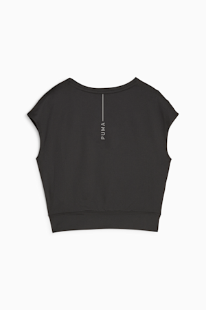 Studio Yogini Lite Trend Women's Training Tee, PUMA Black, extralarge