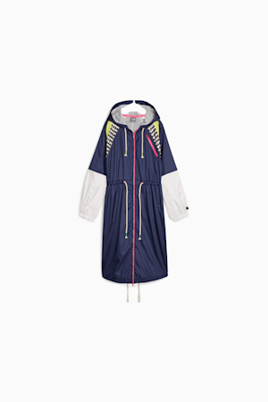 PUMA x LEMLEM Women's Training Anorak, PUMA Navy-Multi, extralarge