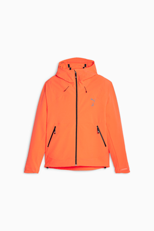 Blouson de course Softshell SEASONS Homme, Hot Heat, extralarge