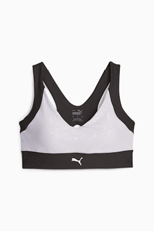 PUMA SEAMLESS WHITE SPORTS BRA