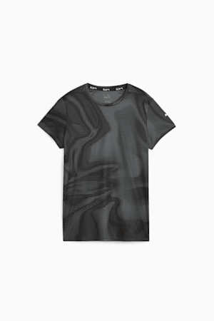 Run Favorite Women's Tee, PUMA Black-SS24 Psychedelic, extralarge-GBR