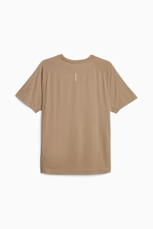 M RUN Men's Running Tee, Hazelnut, extralarge