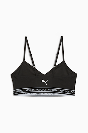 PUMA Women's Glitter Cat Racerback Sports Bra