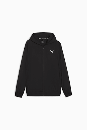 PUMA FIT Woven Full-zip Men's Jacket, PUMA Black, extralarge