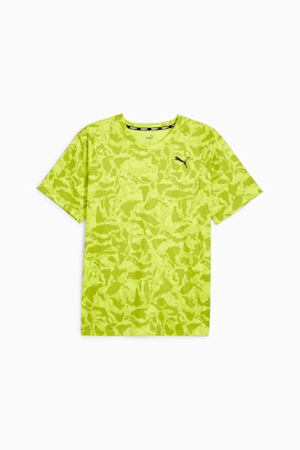 T-shirt Ultrabreathe PUMA FIT Homme, Lime Pow-Q1 print, extralarge