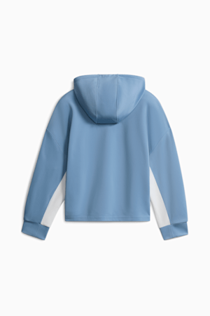 PUMA FIT Women's Double Knit Hoodie, Zen Blue, extralarge
