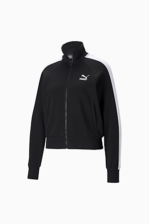 Veste de course Iconic T7 pour femmes, Puma Black, extralarge