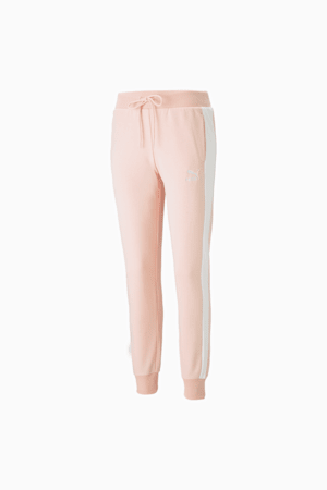 Iconic T7 Women's Track Pants, Rose Dust, extralarge