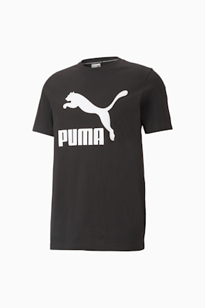 Classics Men's Logo Tee, Puma Black, extralarge