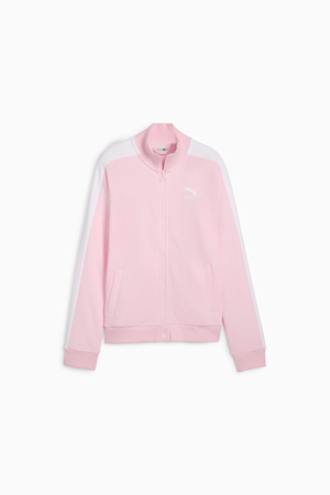 Classics T7 Girls' Track Jacket, Whisp Of Pink, extralarge