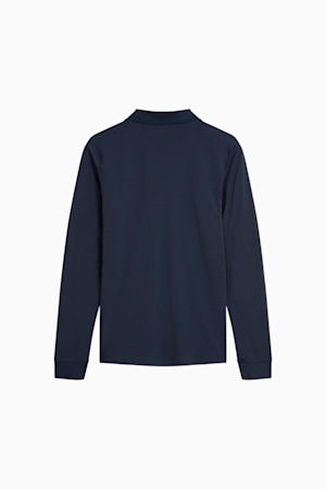 W Cloudspun Long Sleeve Polo, Deep Navy, extralarge-GBR