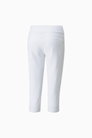 PWRSHAPE Women's Golf Capri Pants, Bright White, extralarge-GBR