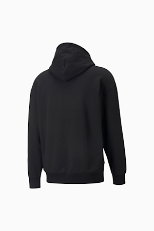 Chandail à capuchon Downtown à motifs, hommes, Puma Black, extralarge