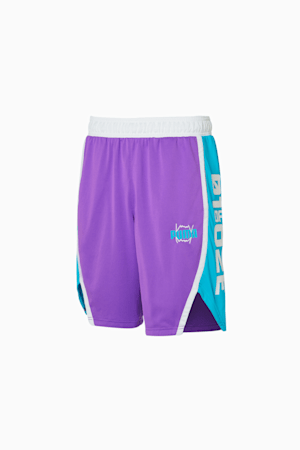 PUMA x LAMELO BALL One of One Curl Shorts, Purple Glimmer, extralarge
