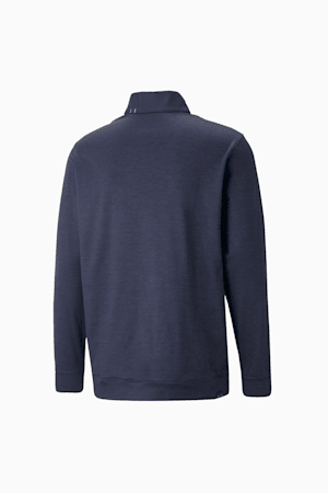 Cloudspun Colourblock Quarter-Zip Golf Sweatshirt Men, Navy Blazer-Navy Blazer Heather, extralarge-GBR