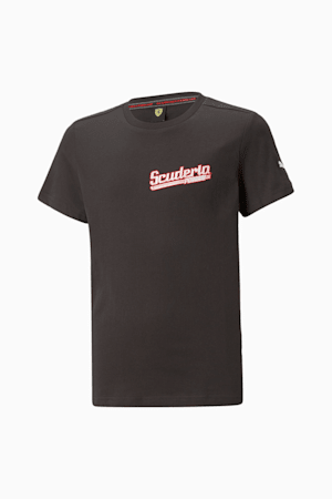Scuderia Ferrari Race Big Kids' Graphic Tee, PUMA Black, extralarge