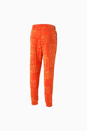 MVP Dime Basketball Pants Men, Warm Earth-Fresh Pear-AOP, extralarge