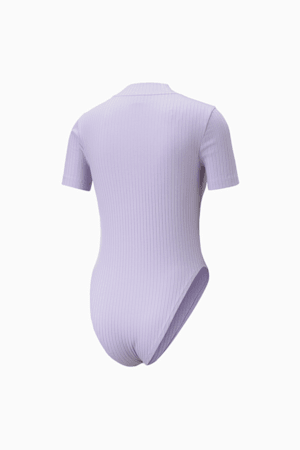 Classics Ribbed Bodysuit Women, Vivid Violet, extralarge-GBR