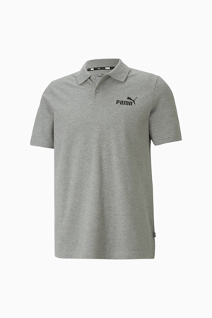 Essentials Pique Men's Polo Shirt, Medium Gray Heather, extralarge-GBR