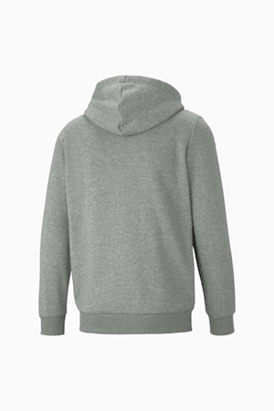 Essentials Full-Zip Logo Men's Hoodie, Medium Gray Heather, extralarge-GBR