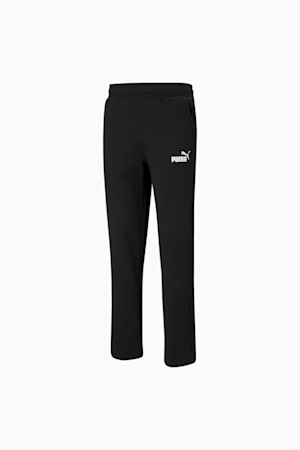 Essentials Logo Men's Pants, Puma Black, extralarge