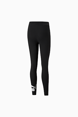 Essentials Logo Women's Leggings, Puma Black, extralarge
