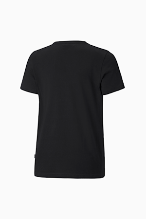 Essentials Logo Boys' Tee, Puma Black, extralarge