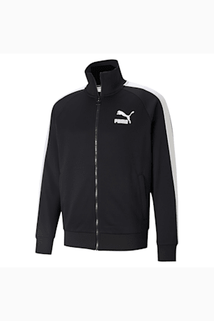 Iconic T7 Men's Track Jacket, Puma Black, extralarge